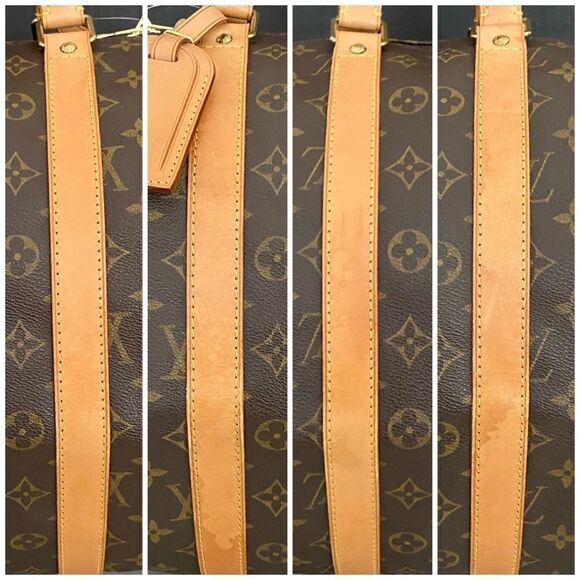 LOUIS VUITTON Monogram Keepall 55 Travel Bag 🧳 FL0081 - Picture 12 of 17